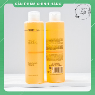 Toner nước hoa hồng Christina Forever Young Purifying làm sạch dịu nhẹ cân bằng PH