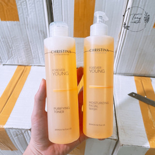 Toner nước hoa hồng Christina Forever Young Purifying làm sạch dịu nhẹ cân bằng PH
