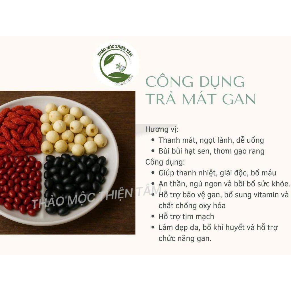 Trà Mát Gan - Mua 30 Gói Tặng 3 Gói Và Tặng Thêm 1 Gói Trà Bất Kỳ - Giúp Mát Gan, Thanh Nhiệt - Thảo Mộc Thiện Tâm