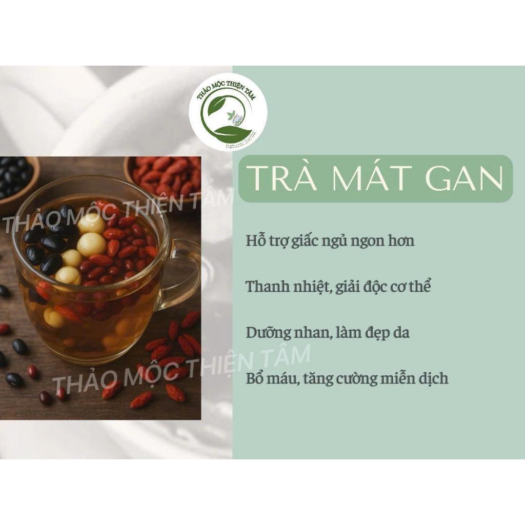 Trà Mát Gan - Mua 30 Gói Tặng 3 Gói Và Tặng Thêm 1 Gói Trà Bất Kỳ - Giúp Mát Gan, Thanh Nhiệt - Thảo Mộc Thiện Tâm