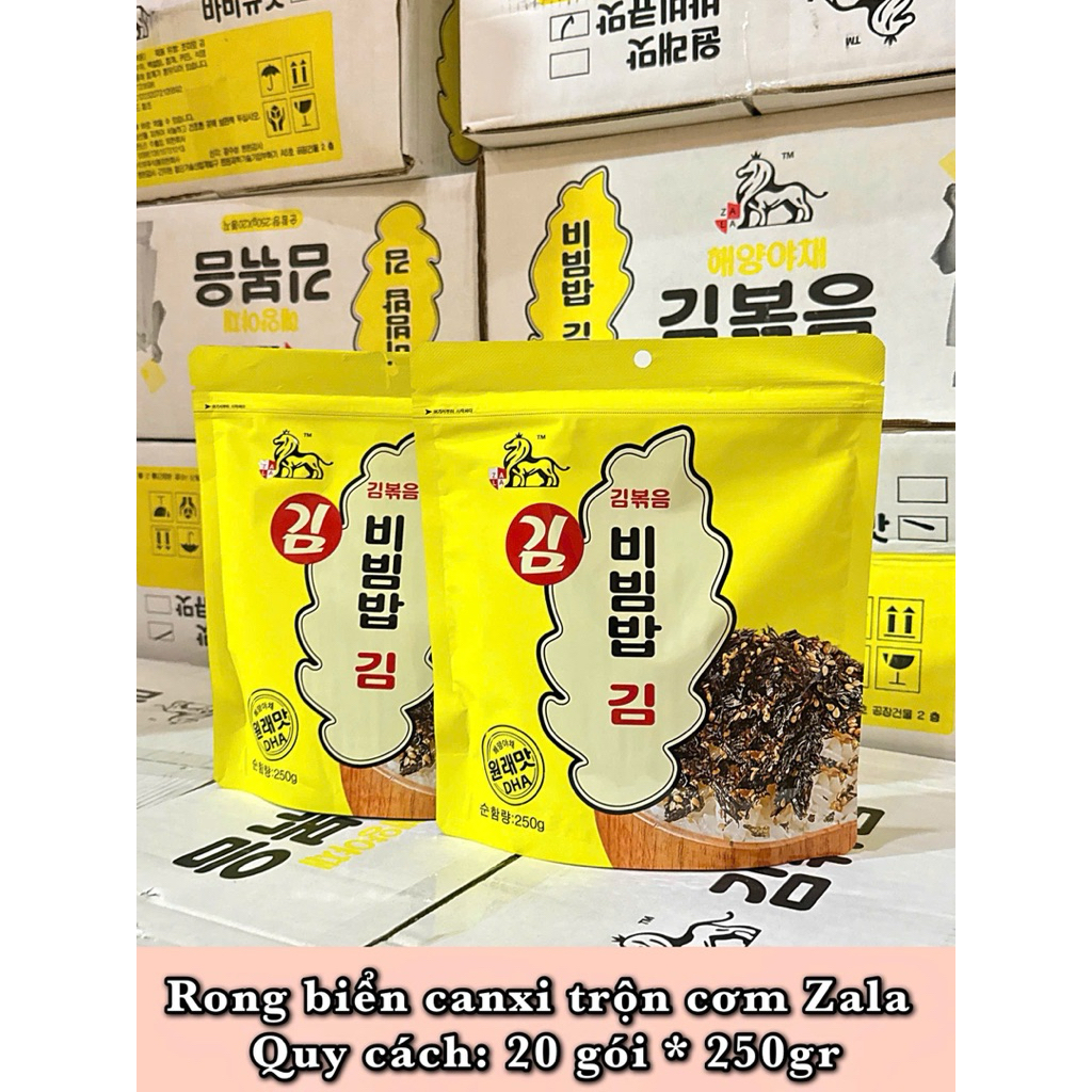 🌟 RONG BIỂN TRỘN CƠM CANXI ZALA HÀN QUỐC – GIÒN NGON, GIÀU DINH DƯỠNG 🌟  🔥 Ăn là ghiền – Rắc là hết cơm!