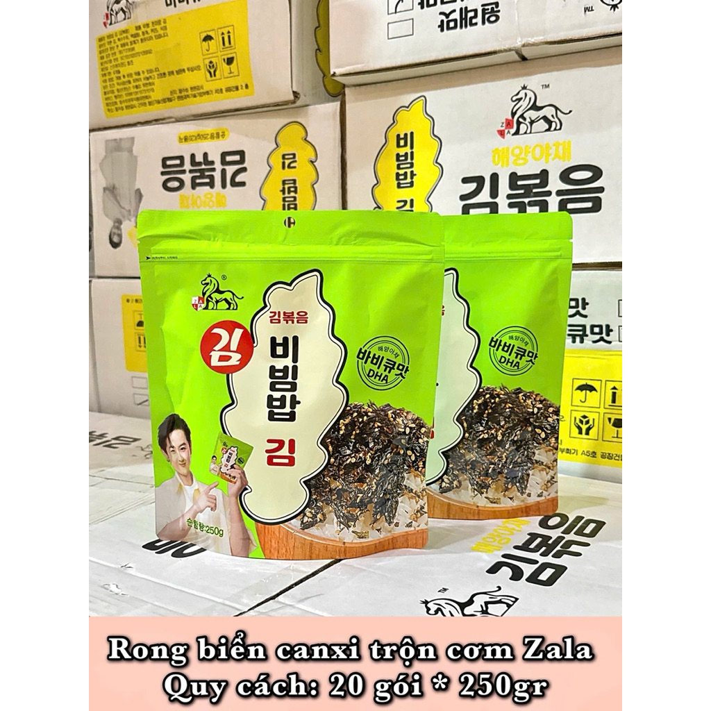 🌟 RONG BIỂN TRỘN CƠM CANXI ZALA HÀN QUỐC – GIÒN NGON, GIÀU DINH DƯỠNG 🌟  🔥 Ăn là ghiền – Rắc là hết cơm!
