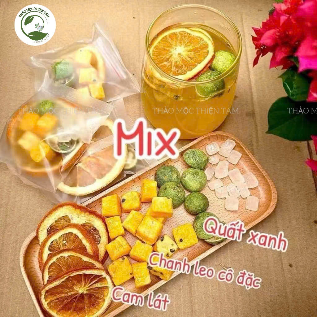 Trà Detox Chanh Dây Kim Quất Trắng Da Giảm Cân Triệu Lộ Tư - Mua 30 Gói Tặng 3 Gói Và Tặng Thêm 1 Gói Trà Bất Kỳ