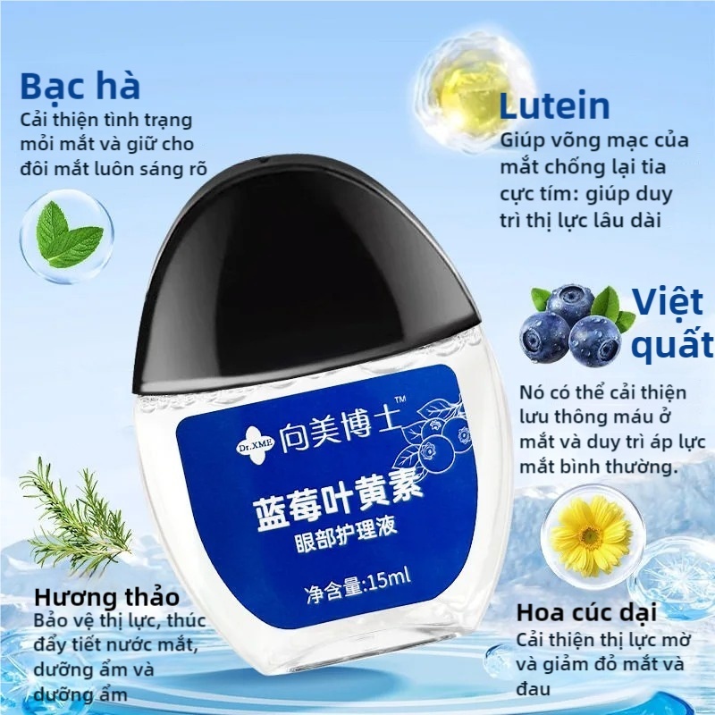 Dung dịch nước mắt nhân tạo Mr. XIANGMEI 15ml - Hàng Chính Hãng, Không Chất Bảo Quản