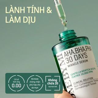 [SOME BY MI] Tinh Chất Giảm Mụn AHA-BHA-PHA 30 Days Miracle Serum 50ml