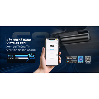Camera VIETMAP S860 - Ghi hình kép 3K & Full HD - Cảnh báo giao thông - Cảm biến ảnh Sony Starvis 2