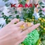 Nhẫn Nữ Đính Đá Sang Trọng – Nhẫn Ximen Cao Cấp Đính Đá Lớn Lấp Lánh, Không Đen