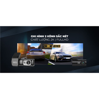 Camera VIETMAP TS - 2K Lite , Độ nét 2K/Full HD, Có GPS, Pin siêu tụ,Xem qua Smartphone
