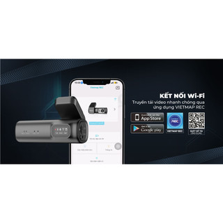 Camera VIETMAP TS - 2K Lite , Độ nét 2K/Full HD, Có GPS, Pin siêu tụ,Xem qua Smartphone