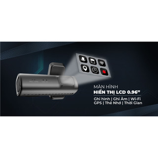 Camera VIETMAP TS - 2K Lite , Độ nét 2K/Full HD, Có GPS, Pin siêu tụ,Xem qua Smartphone
