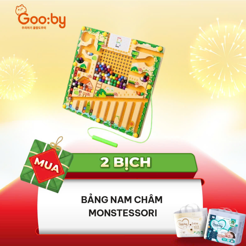 [Quà] Bảng nam châm Monstessori