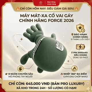 [BẢN CAO CẤP]  Máy Massage Cổ Vai Gáy 8 Ngón Tay Pro 2026 Tỏa Nhiệt hồng ngoại ấm 45ºC giảm nhức mỏi cơ, khớp hiệu quả