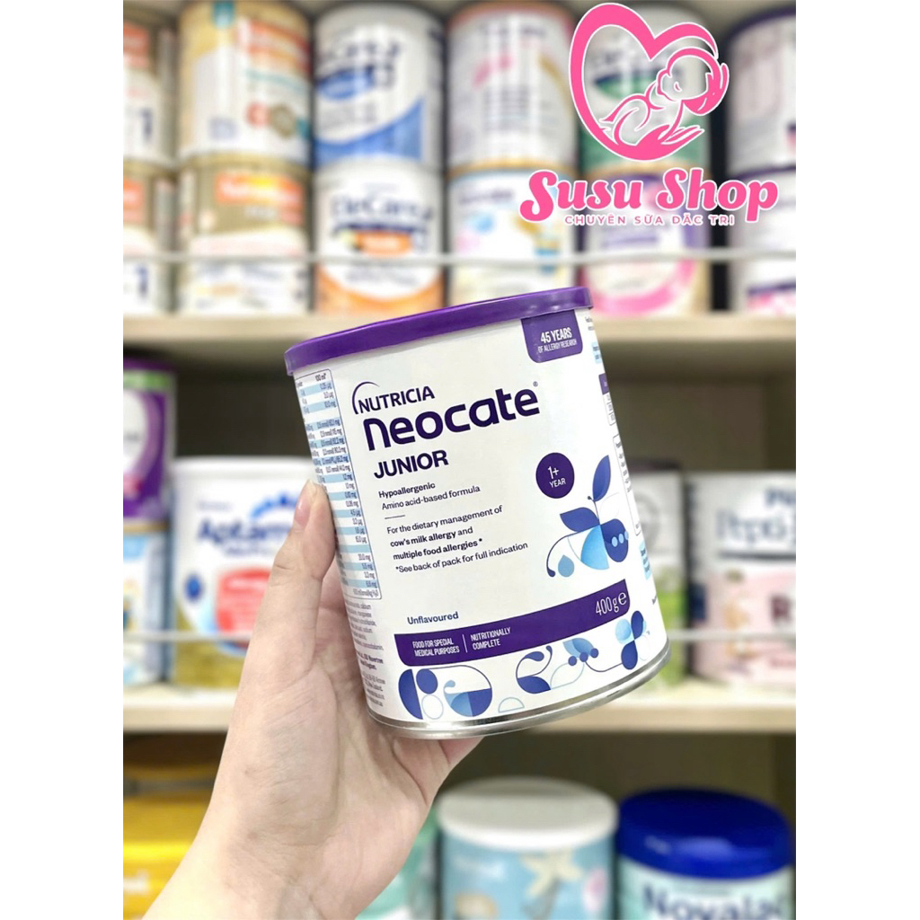 [HÀNG AIR] Sữa Neocate junior dành cho bé dị ứng đạm bò - trên 1 tuổi 400g