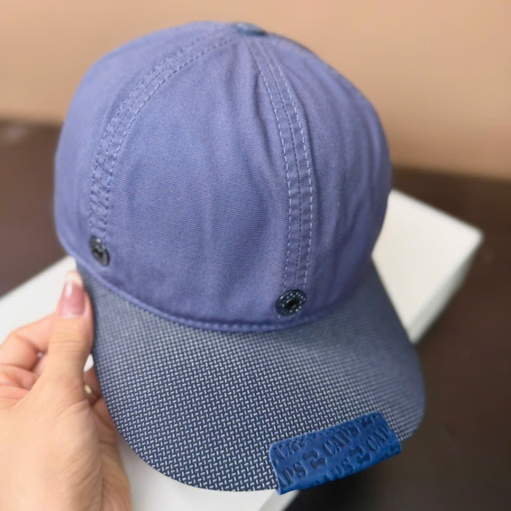Nón kết, mũ lưỡi trai Capo logo tròn Z phối vải Denim form chuẩn siêu đẹp nam nữ (Ảnh thật)