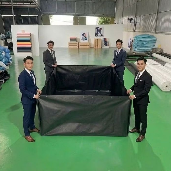 Bể bạt nuôi ốc ếch cá loại HDPE MÀU ĐEN