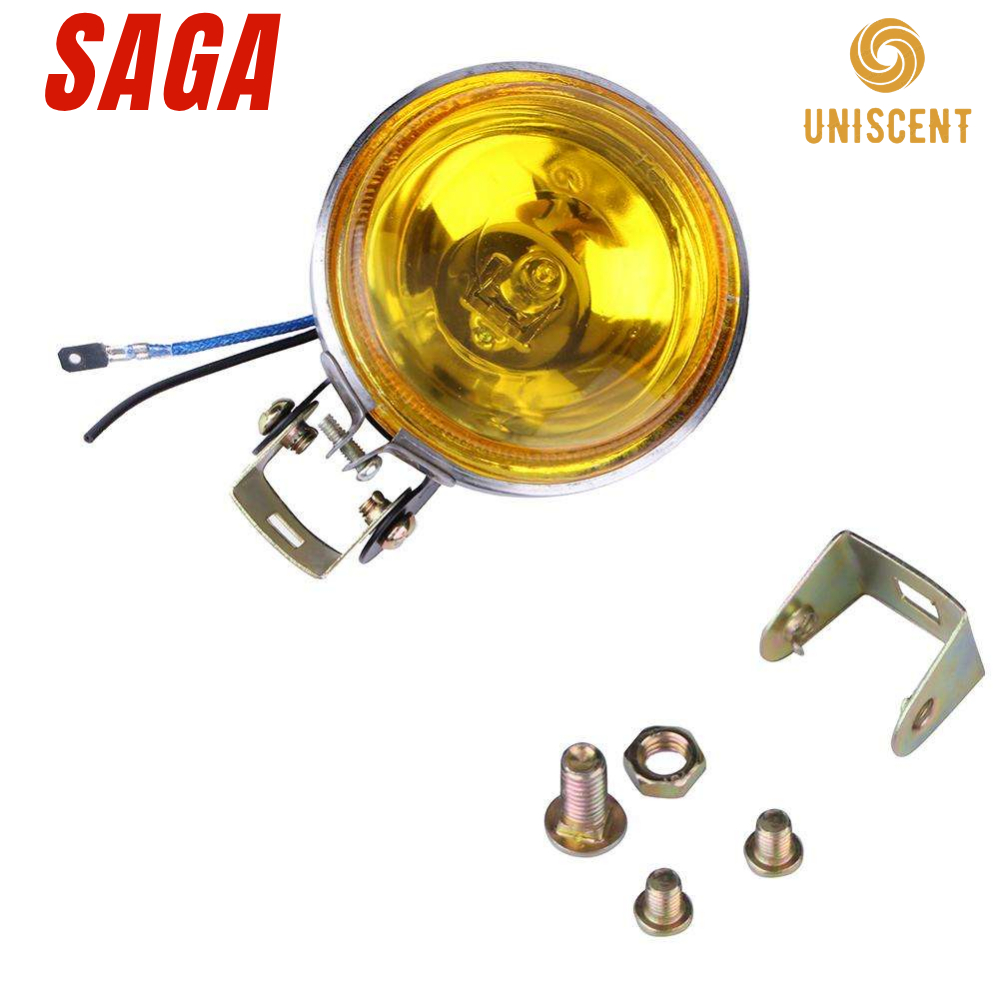 Đèn Gầm 3A/ Đèn Trợ Sáng 3A Inox/ Đèn Phá Sương Cho Ô Tô/ Xe Tải/ Đèn tròn 3A SAGA H3/ 12V/24V