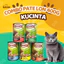 Pate mèo Pate Kucinta lon 400g siêu thịt cá by Snappy tom