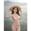 Set bikini 2 mảnh hông hoa