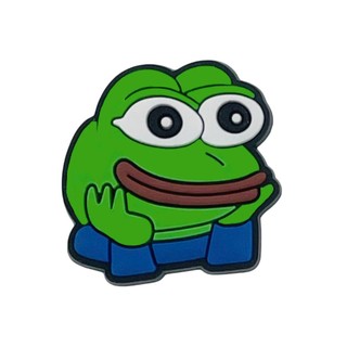 Set Charm Ếch Pepe Meme Mini Cute – Charm 16 Biểu Cảm Ếch Xanh Lầy Lội Hài Hước Gắn Dép Trang Trí siêu cute ngộ nghĩnh