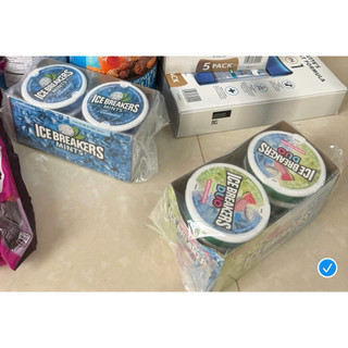 💋 Kẹo ngậm không đường Ice Breakers hộp 42g hàng Mỹ cho hơi thở luôn thơm mát❄️❄️