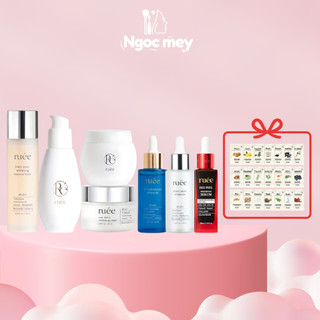 Combo Sản Phẩm Ruée Gồm Combo Ngày, Đêm, Trắng Sáng Da, Mờ Nám Sạm, Phục Hồi Da