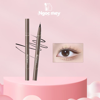 Bút Chì Bạc Hà Ngọt Ngào Màu Siêu Mỏng Bút Kẻ Mắt Nước Bền Lâu Trang Điểm Mắt Không Thấm Nước Màu 01