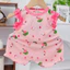 Bộ Sát Nách Bé Gái Phối Bèo 6 - 16kg, Vải Thun Tăm mềm, có giãn tốt, mát mẻ - MS47