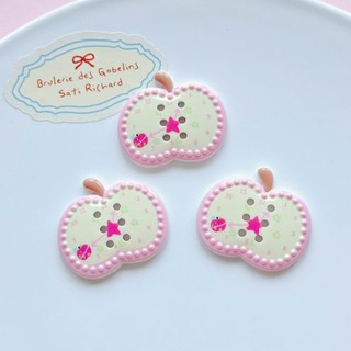 Set Charm Hello Kitty Pastel Ngọt Ngào Cute Mini – Charm Mèo Kitty Nơ Táo Khóa Tim Dễ Thương Trang Trí Dép