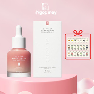 Serum Chống Nắng Dưỡng Trắng Nâng Tone Feelxo Glacier Air-Fit Tone Up Sun Ampoule SPF50PA (30ml)