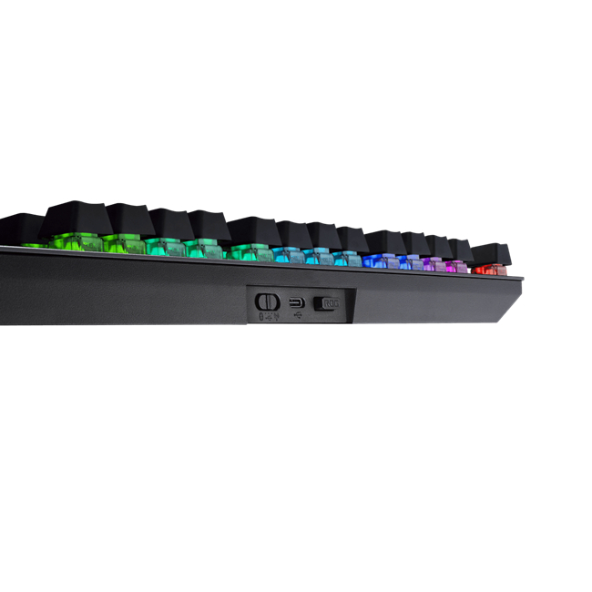 Bàn phím gaming không dây Asus ROG Strix Scope RX TKL Wireless Deluxe, Kết nối ba chế độ,Keycap PBT