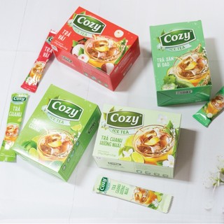Trà hòa tan Cozy Trà trái cây hòa tan Cozy Nguyên liệu pha chế trà trái cây