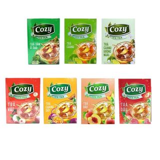 Trà hòa tan Cozy Trà trái cây hòa tan Cozy Nguyên liệu pha chế trà trái cây