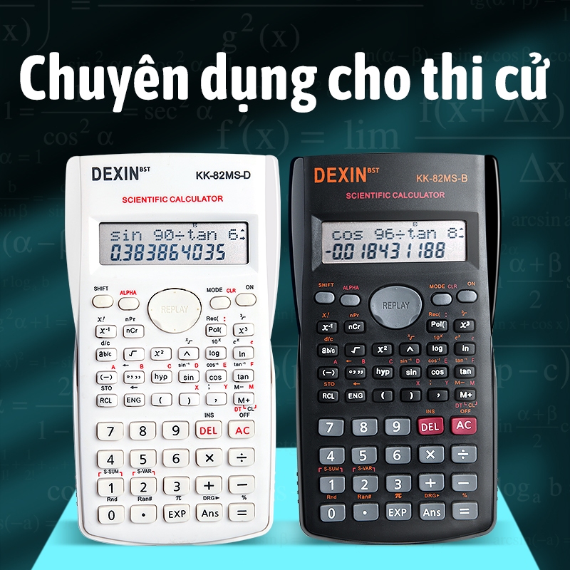 🔥 Máy Tính Cầm Tay Đa Năng Học Sinh Chuyên Dùng Thi Cử Pin Bền Đảm Bảo Chính Hãng