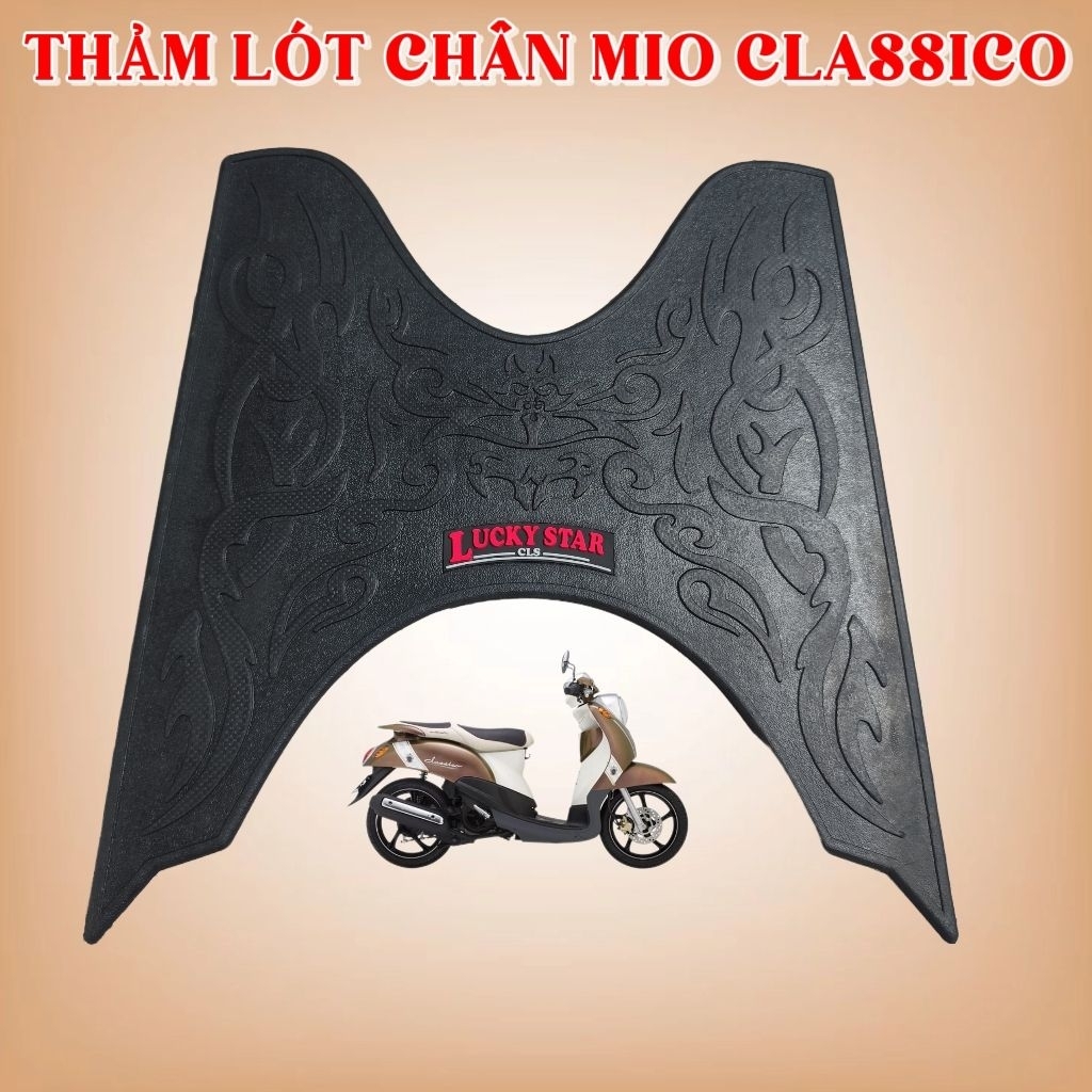 Thảm Lót Chân Xe Mio Classico Chống Trượt Chống Nước Form Zin Lót Sàn Mio Bền Đẹp