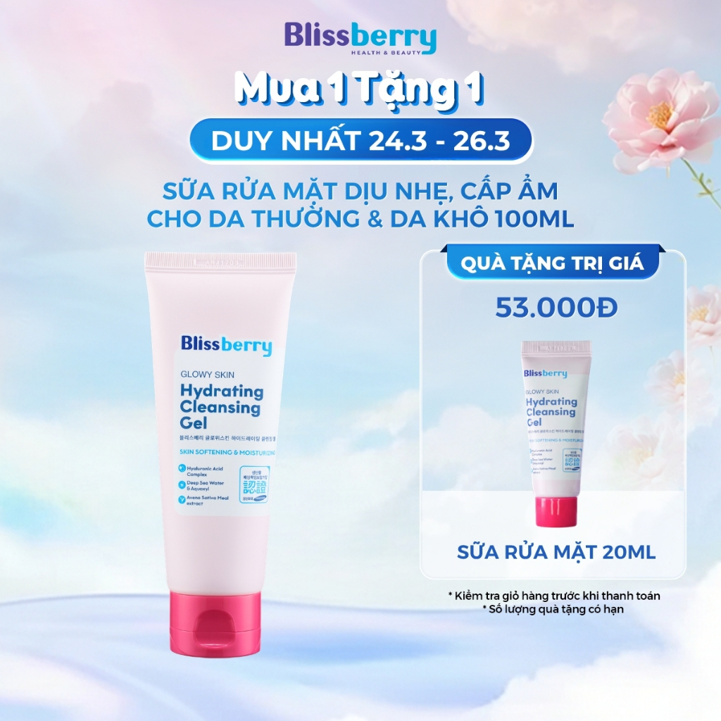 Sữa Rửa Mặt Dưỡng Ẩm - Hình ảnh thực tế