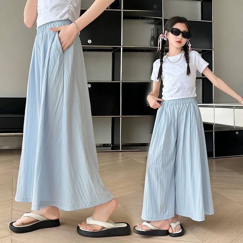 Quần váy gió nhăn cho bé gái size đại BEESHOP H26042