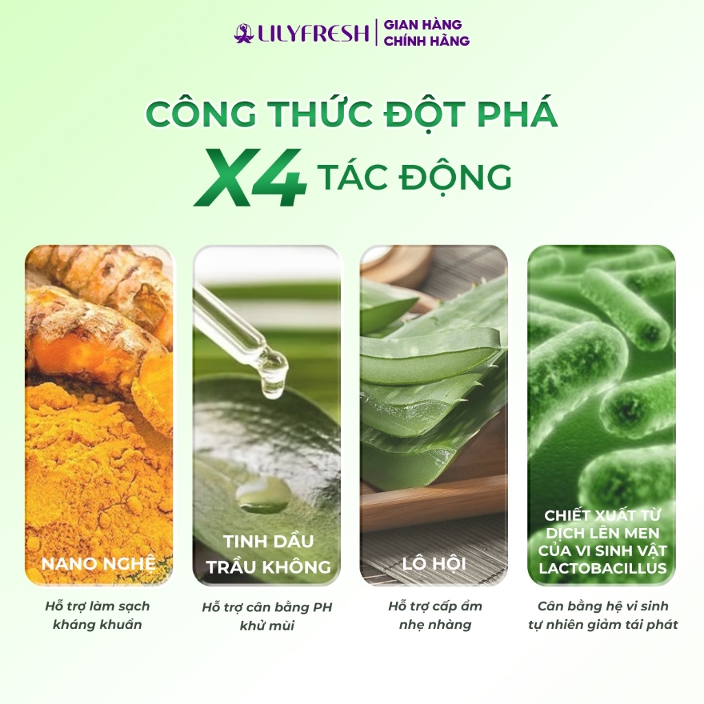 Sử Dụng Bộ 2 Muối Vệ Sinh Phụ Nữ Lilyfresh Trong Đời Sống
