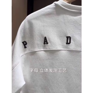 Áo thun nam nữ from rộng chất cotton khô họa tiết chữ thêu