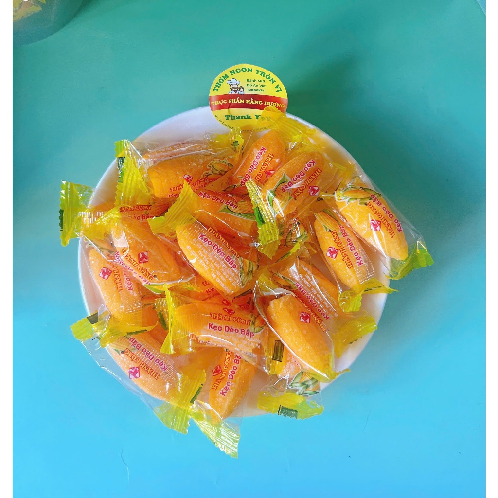100g Kẹo Dẻo Bắp Việt_Dẻo Mềm Ngọt_Kẹo Ngon