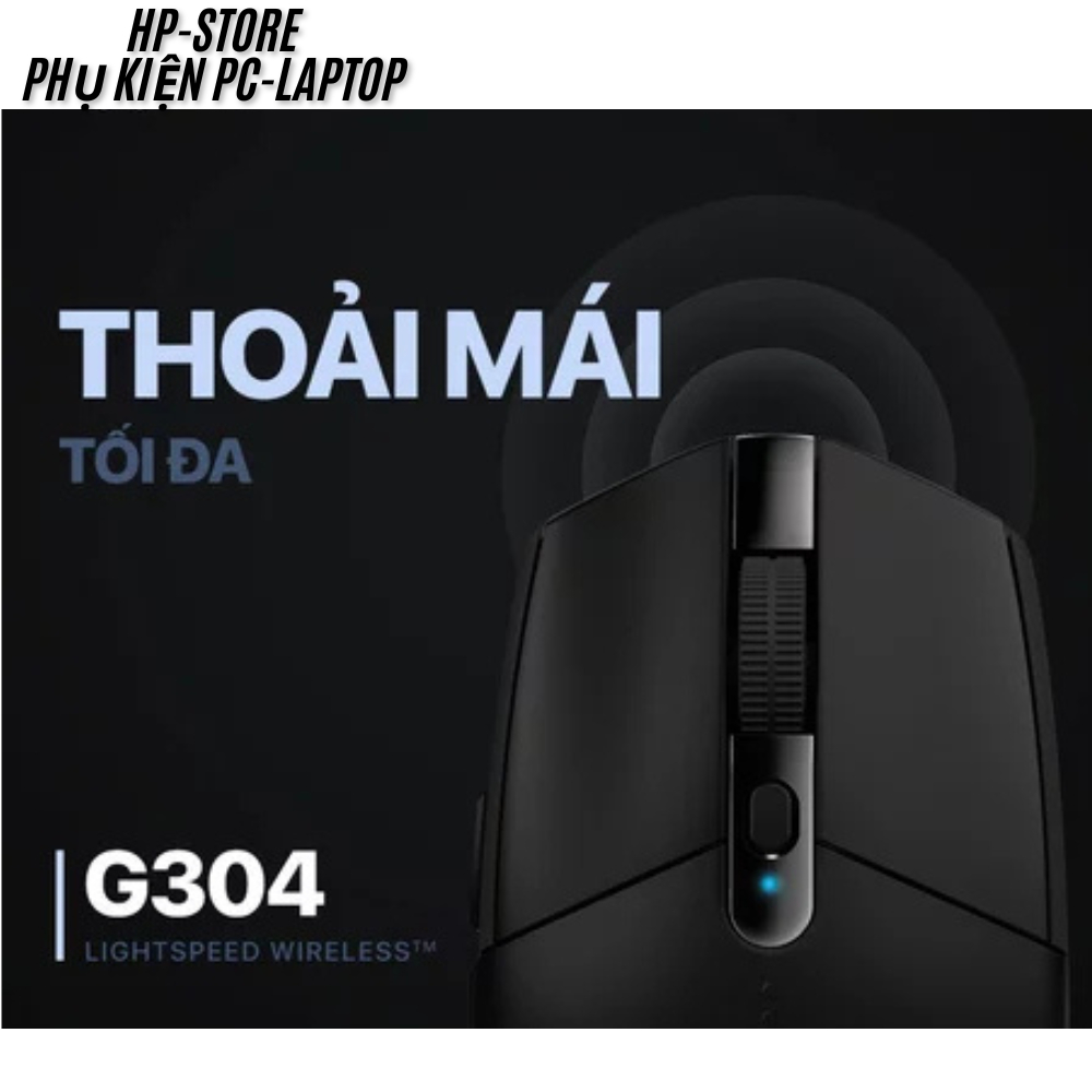 Chuột gaming không dây Logitech G304 - Cảm biến HERO 12000 DPI/Lightspeed, Hàng nhập khẩu - BH 12T