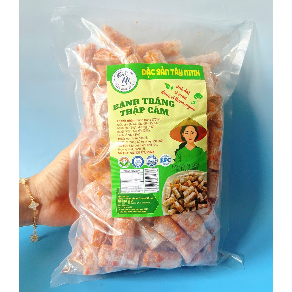 1kg Bánh Tráng trộn Cuộn Cực ngon