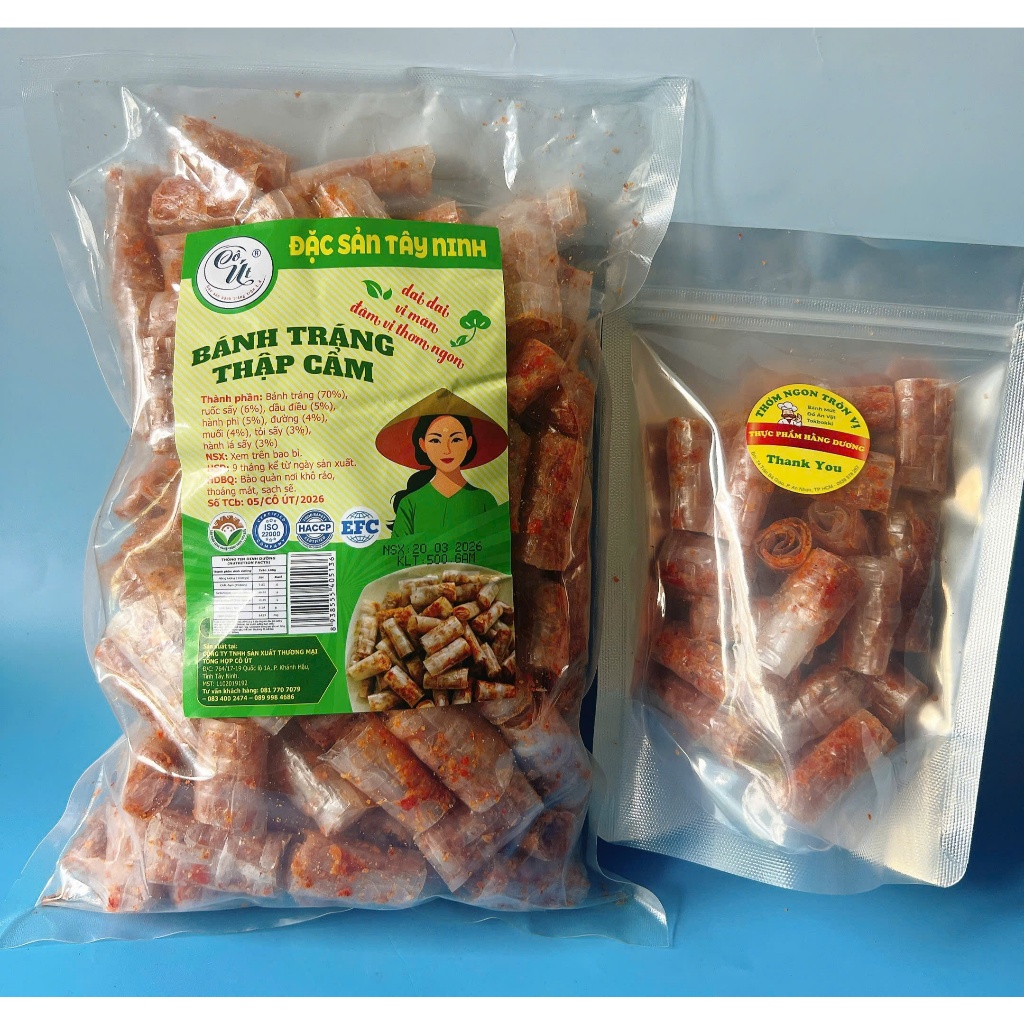 1kg Bánh Tráng trộn Cuộn Cực ngon