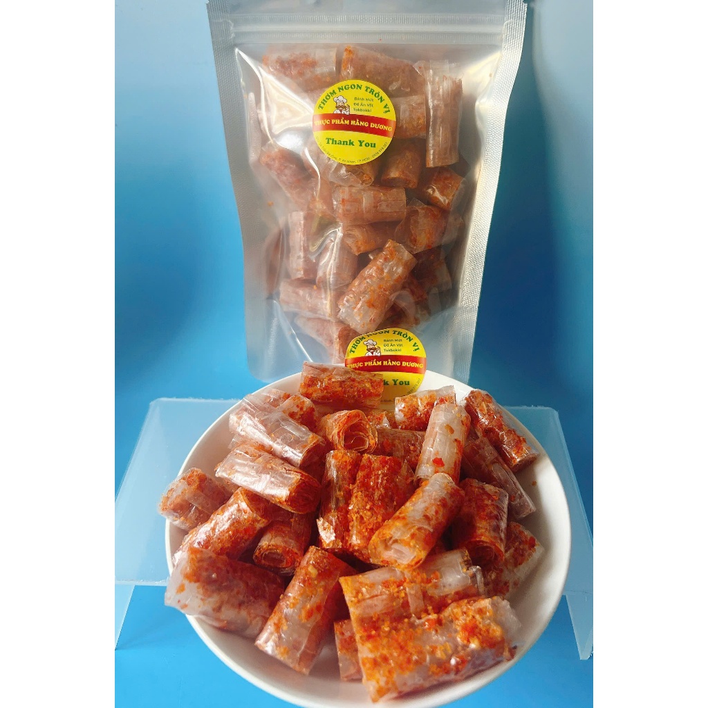 500g Bánh Tráng Cuộn Thập Cẩm Long An Bao Ngon