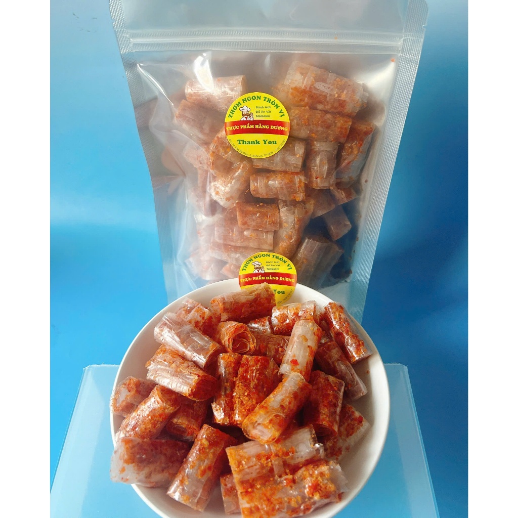 500g Bánh Tráng Cuộn Thập Cẩm Long An Bao Ngon