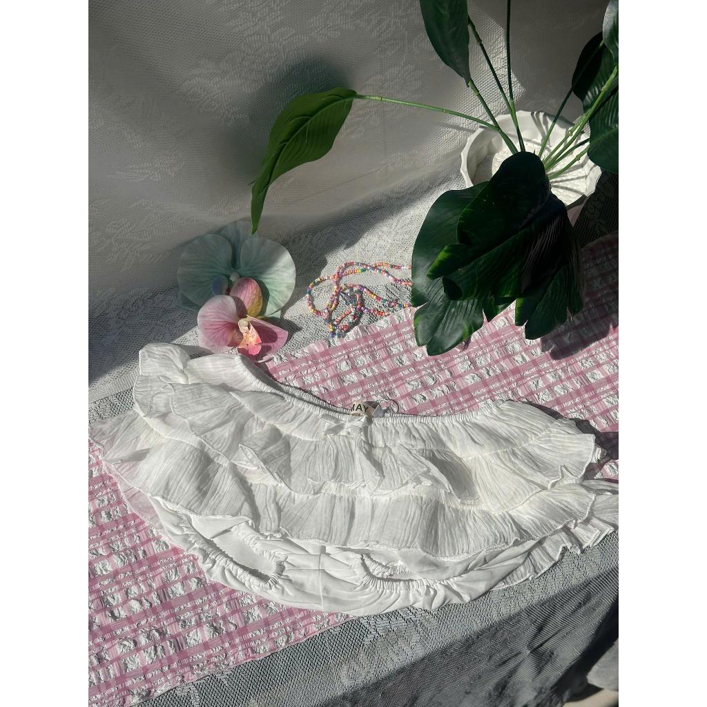CALIA SKIRT - Quần Váy Ngắn Xòe Xếp Tầng Phối Cùng Bikini (KHÔNG KÈM BIKINI) Dễ Thương Gợi Cảm