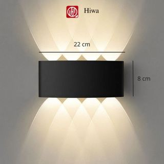 Đèn Trang Trí Hắt Tường Chiếu Sáng 2 Đầu Ngoại Thất HIWA - Hiệu Ứng Tia Sáng Chống Nước Tuyệt Đối