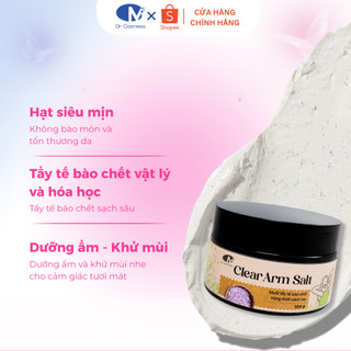 Muối Tẩy Tế Bào Chết Nách Vật Lý Dr Cosmess Giảm Thâm, Làm Sáng, Giảm Mùi, Hương The Mát 100gr