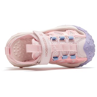 Sandal bé gái HOBIBEAR EK1193 Pink có thiết kế bít mũi, vải mesh thoáng khí và đế TPR chống trượt
