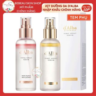 Xịt Dưỡng Cao Cấp D'Alba First Spray - Vital Spray Serum Dưỡng Ẩm Căng Bóng Dưỡng Da Chính Hãng