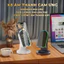 Loa K8 Cảm Ứng Không Dây (3in1) – Giá Đỡ Điện Thoại + Loa Bluetooth + Gương Trang Điểm